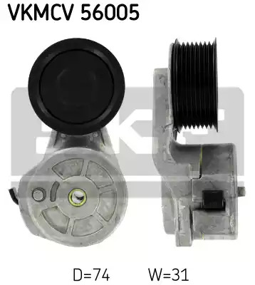 Ролик SKF VKMCV 56005